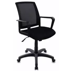 Кресло Бюрократ CH-498/TW-11 спинка сетка черный сиденье черный TW-11
