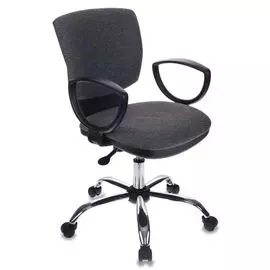 Кресло Бюрократ CH-626AXSL/G темно-серый 3C1 крестовина хром