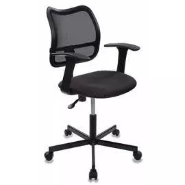 Кресло Бюрократ CH-797M/15-21 спинка сетка черный сиденье черный 15-21 крестовина металл