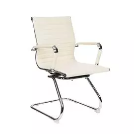 Кресло Бюрократ CH-883-LOW-V/IVORY низкая спинка слоновая кость искусственная кожа