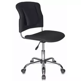 Кресло Бюрократ CH-H322SXN/Black спинка динамичная поддержка черный 26-28 крестовина хром