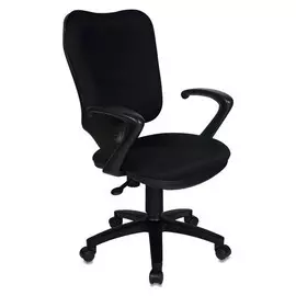 Кресло Бюрократ черное TW-11 CH-540AXSN/TW-11