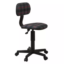 Кресло детское Бюрократ CH-201NX/53-11 коричневый клетка шотландка 53-11