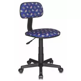 Кресло детское Бюрократ Ch-201NX/Moto-Bl синий мотоциклы Moto-Bl