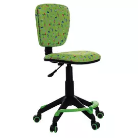 Кресло детское Бюрократ CH-204-F/CACTUS-GN подставка для ног зеленый кактусы