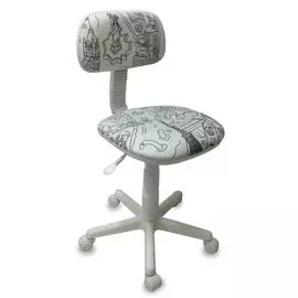 Кресло детское Бюрократ CH-W201NX/PS белый