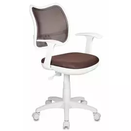 Кресло детское Бюрократ CH-W797/BR/TW-14C спинка сетка коричневый сиденье коричневый TW-14C (пластик белый)