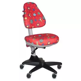 Кресло детское Бюрократ KD-2/R/LB-Red красный божьи коровки LB-Red