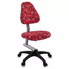 Кресло детское Бюрократ KD-8/ANCHOR-RD красный якоря