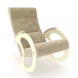 кресло-качалка модель 3, verona vanilla, дуб шампань