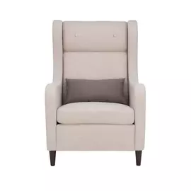 Кресло классическое Leset 102х70см ткань бежевый