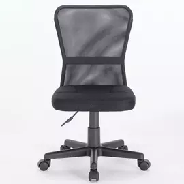 Кресло компактное Brabix smart mg-313, без подлокотников, черное, 531843