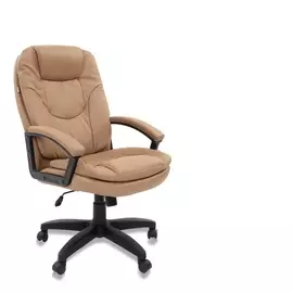 Кресло офисное BRABIX Trend EX-568 экокожа бежевый 531397