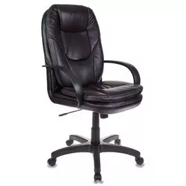 Кресло руководителя Бюрократ CH-1868/#B черный искусственная кожа (пластик черный)
