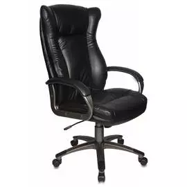Кресло руководителя Бюрократ CH-879DG/Black черный искусственная кожа (пластик темно-серый)