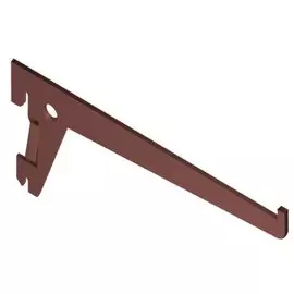 Кронштейн 1-ряд 250мм коричневый