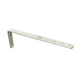 Кронштейн бытовой белый 80*280*20*4.0 мм - накл. Tech-Krep