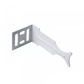 кронштейн для радиатора угловой, белый, универсальный mp-у