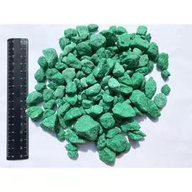 Крошка мраморная зеленая (крашенная) 10-30мм