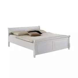 Кровать 180 без ящика белый воск