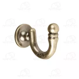 крючок ас март метал. стеновой классик 47мм антик 4812634013990