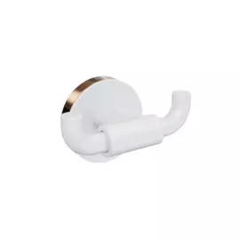 крючок двойной lord fora нерж.сталь белый for-lord053wt