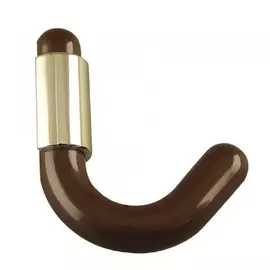 крючок мебельный 111/113 коричневый /золото
