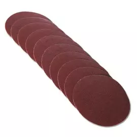 круг абразивный на липучке 125мм зерно 80 /10шт/ santool 060201-125-080