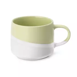 кружка 520мл stripe atmosphere зеленый керамика at-k1922