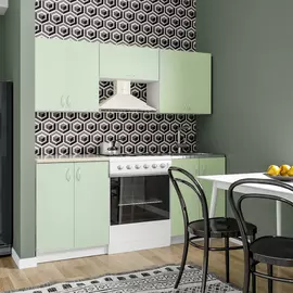 Кухня ЛДСП 1,8 зеленый