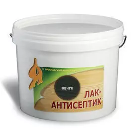 Лак-антисептик для древесины венге (0,9л)