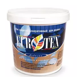 Лак для дерева EUROTEX состав 2,5кг тик