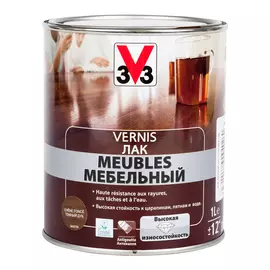 лак мебельный дуб темный v33 1л