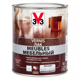 лак мебельный красное дерево v33 1л