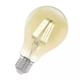 лампа декоративная светодиодная филаментная a75 (янтарь), 4w (e27), 2200k, 320lm