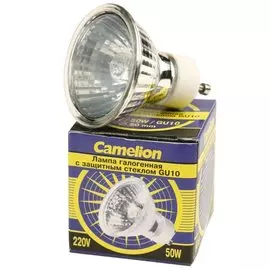Лампа галогенная Camelion TAL GU-10 220V 50W