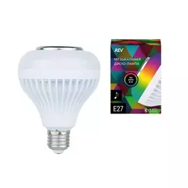 лампа led мультиколор rgb с bluetooth динамиком и пультом ду