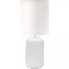 лампа настольная rivoli ramona 7041-501 е14 40вт ip20 белый б0053451