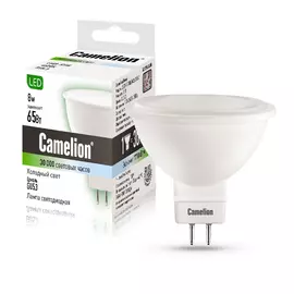 лампа светодиодная camelion gu5.3 led8-s108/845 8вт