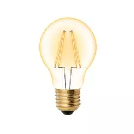 лампа светодиодная uniel vintage led-a60-6w/golden/e27 glv21go е27 груша {133}вт2200к