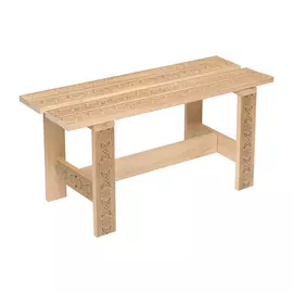 Лавка 100х40х48см липа Банные Штучки 33310