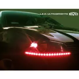 LED Ультраяркая лента EVO - 1m (кнопка Try-me) - Красный (1 шт)