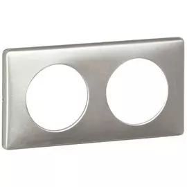 Legrand DIY Celiane Алюминий Рамка 2 поста
