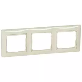 Legrand DIY Valena Крем Рамка 3-ая гориз