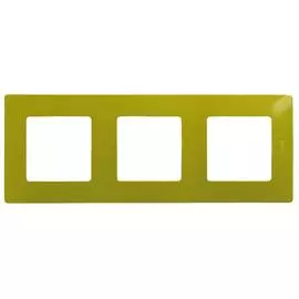 Legrand Etika Зел. Папоротник Рамка 3-ая