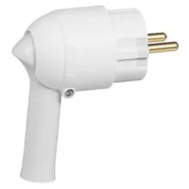 Legrand Элиум Белый Вилка 2Р+Е, 16А, с рычагом, пластик