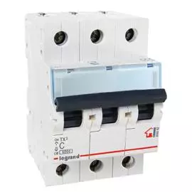 Legrand TX3 Автоматический выключатель 3P 40A (С) 6000