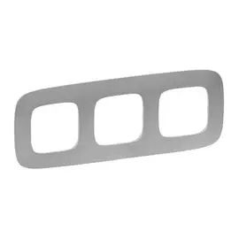 Legrand Valena ALLURE Алюминий Рамка 3-ая