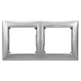 Legrand Valena Алюминий Рамка 2-ая гориз