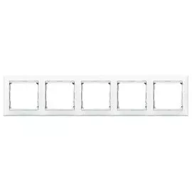 Legrand Valena Бел Рамка 5-ая гориз